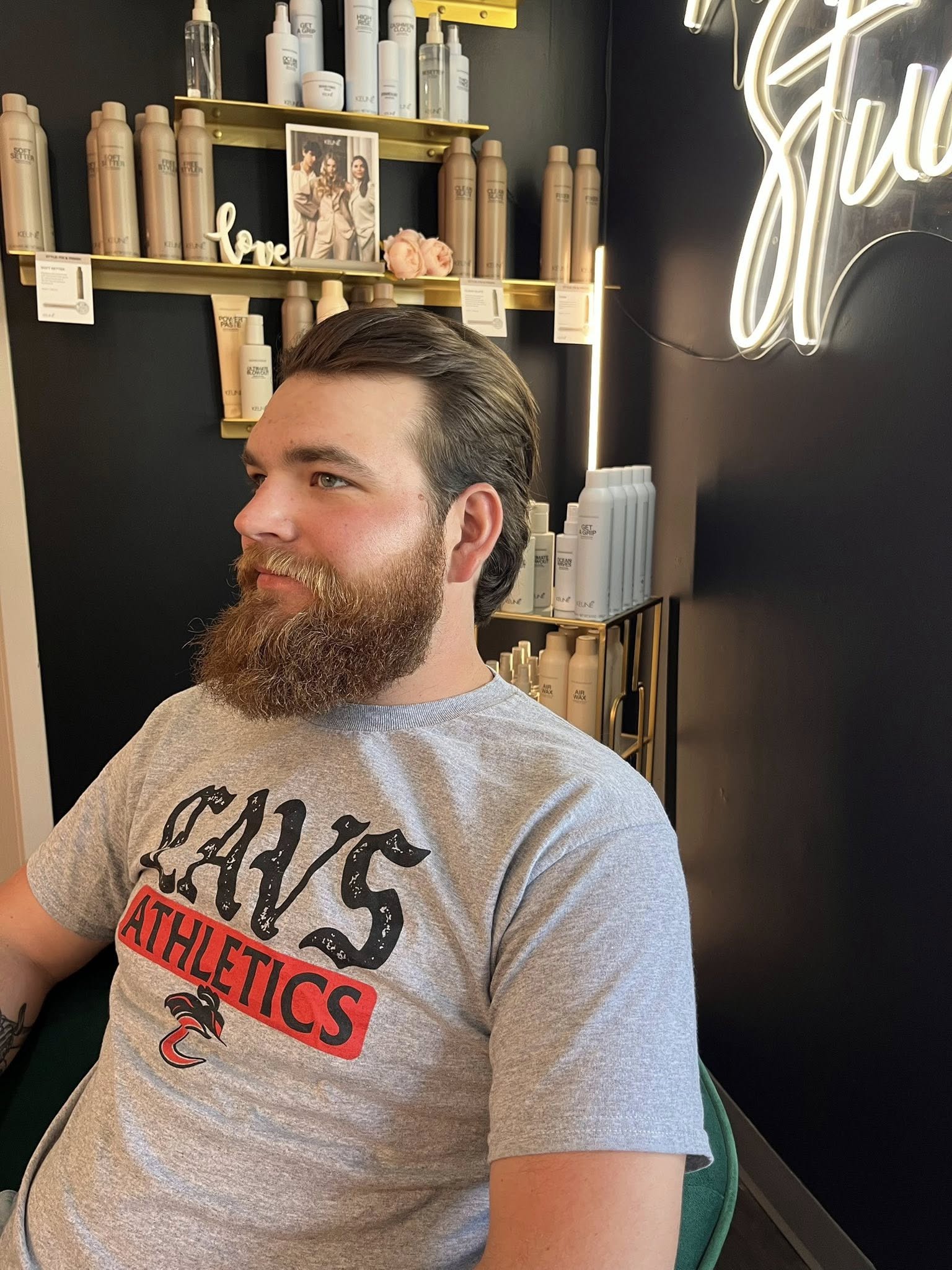Salon work